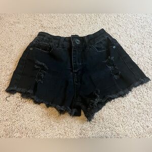 Blue Savvy Shorts - Black